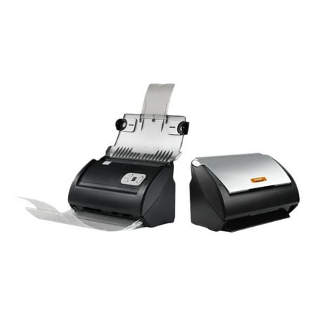 Plustek - High Speed ​​Document Scanner with Automatic Document Feeder - Black