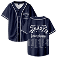 thumbnail image 5 of Peso Pluma Dinastía & Friends 2026 Tour Merch Baseball Jersey T-Shirt – Unisex V-Neck Short Sleeve Streetwear Top for Fans Concert Support Outfit, 5 of 9