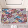 thumbnail image 2 of Boho Vintage Pattern (6) Welcome Doormat for Indoor/Outdoor Entrance Boho Vintage Pattern (6) Decoration Door Mat Kitchen Door Mat Bedroom Doormat 17x30 Inch, 2 of 6