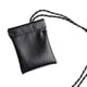 thumbnail image 1 of Contenedor colgante para el cuello con cordón ajustable, monedero, cartera, bolsa para auriculares Negro Cola Bolsa para colgar en el cuello., 1 of 8