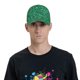 thumbnail image 4 of Fotbe Green Glitter Gorro Clásico de Béisbol, Gorra Ajustable con Broche Snapback, Gorro de Exterior de Algodón Suave, 4 of 6