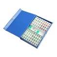 thumbnail image 1 of Portable Chinese Mini Mahjong Set Traditional Mahjong Set Tiles Game with Storage Box for Party, 1 of 9