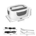 thumbnail image 6 of Welan Electric Lunch Box Food Heater 2-in-1 Portable Food Warmer Lunch Box for Car & Home with 1.5L Removable 304 Stainless Steel Container, Leak Proof, 6 of 10