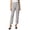 a-Grey27456, variant on Womens Elastic Waist Tapered Cropped Pants Casual Slim Fit Trousers For Office Commutes Smart Casual Events Casual Pants