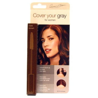 Cover Your Gray Brush In - Dark Brown (Pack of 2) (Best Way To Dye Your Hair Blue)