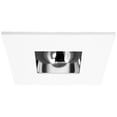 thumbnail image 2 of Elco EL2382W 3" Die-Cast Square Pinhole Trim - White, 2 of 5