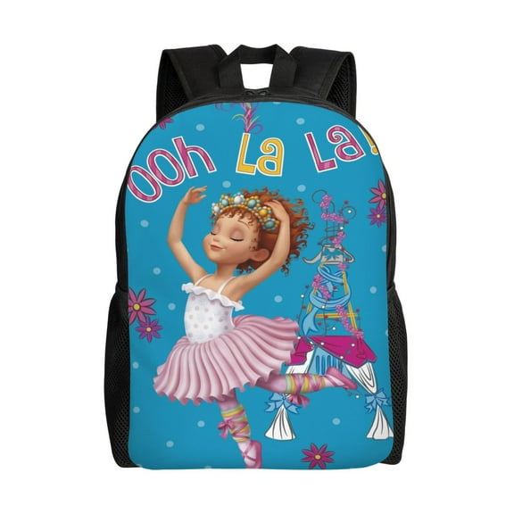 Fancy Nancy Cartoon Backpack Cute Large Capacity Casual School Unisex Laptop Bags Travel Sports Daypack Bookbags