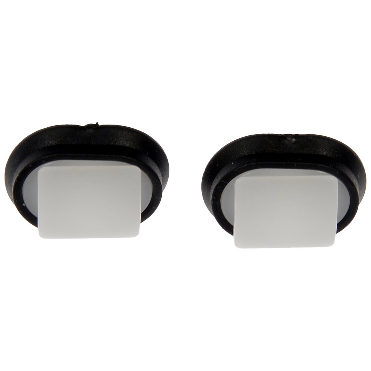 Dorman 700-720 Door Trim Panel Retainer With Sealer - Fits 3/8 Inch (9MM) Hole Size White; Black (Pack of 25)