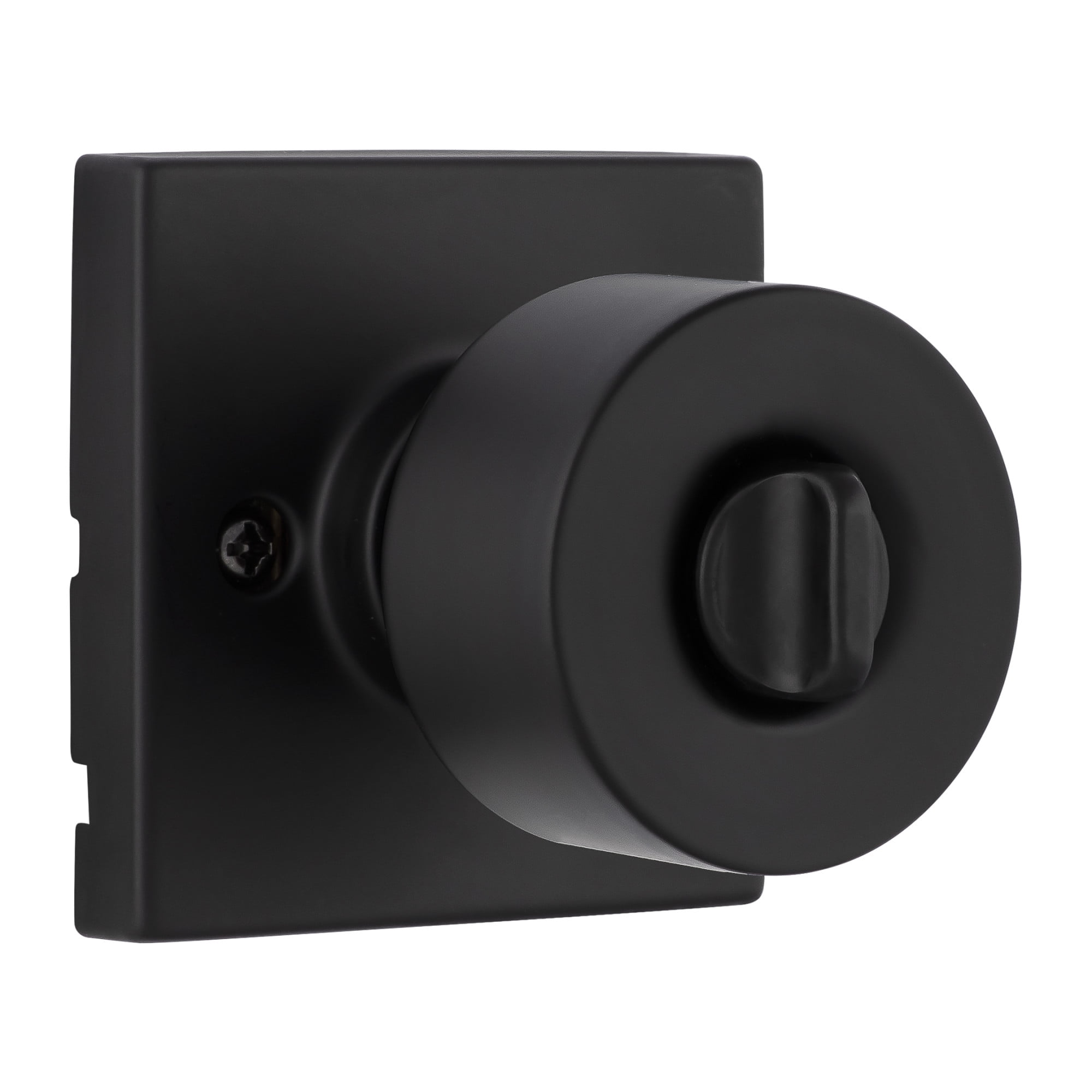 Miseno MLK3090BK Quattro Shaker Privacy Door Knob Set - Black