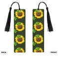 thumbnail image 2 of Kdxio Sunflower Print Metal Tassel Bookmarks,Perfect Gift for Art Lovers and Bookworms Metal Bookmarks for Women, 2 of 8