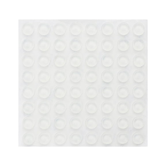 WORGEOUS Door Knob Protector Door Knob Bumpers Transparent 128Pcs