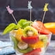 thumbnail image 2 of 100 palillos de cóctel con forma de conejo de Pascua, tenedores de fruta creativos, brochetas de bambú, accesorios para comida y bebida para decoraciones de fiesta de Pascua, 2 of 7