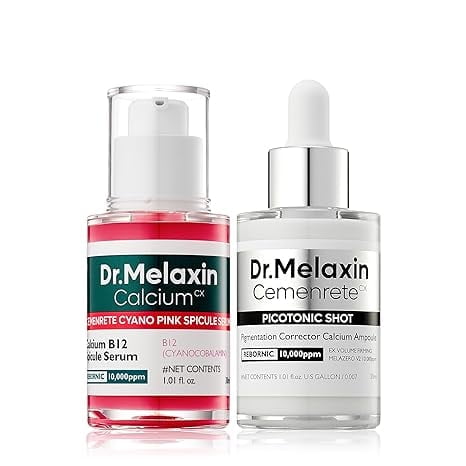 Dr. Melaxin Lumi Firm & Lift Duo | Sérum facial coreano con colágeno reafirmante que rellena y tensa la piel, mejorando su textura y densidad.