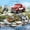 194PCS 2 Minifigures, variant on Compatible MOC Sets Dinosaur Series Building Blocks 76966 Dinosaur Missions: Allosaurus Transport Truck Children World Park Toys