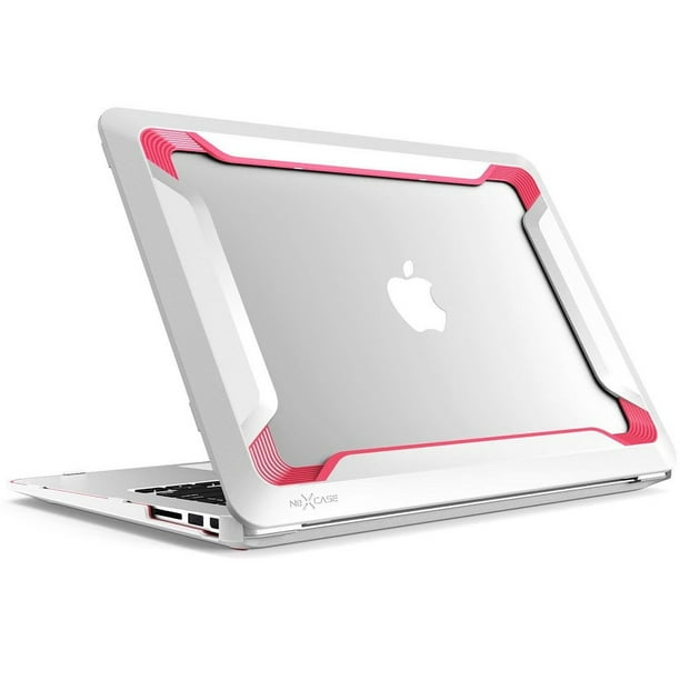 Macbook Air 13 Case, NexCase [Heavy Duty] [Dual Layer] Hard Case Cover with TPU Bumper for Apple