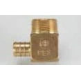 thumbnail image 4 of Elkhart Supply Fresh Water Fitting 51146 BestPEX; Adapter; 1/2 Inch PEX x 1/2 Inch Male Pipe Thread; 90 Degree Elbow; Brass; With Barcoded, 4 of 5