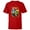 Red, variant on Marvel Avengers Comic Super Heroes 6th Birthday - Short Sleeve T-Shirt for Kids - Customized-Yellow