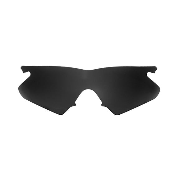 Walleva Black Mr. Shield Polarized Replacement Lenses For Oakley M Frame Heater Sunglasses