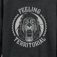 thumbnail image 3 of Disney Villains - Feeling Territorial Scar - Women's Lightweight French Terry Long Sleeve Shirt, 3 of 5