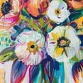 thumbnail image 6 of WYYP Flowers Vase Round Tablecloth - Full Width Single-Sided Printing 100% Polyester Fiber Waterproof White, 6 of 8