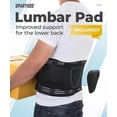 thumbnail image 3 of Back Brace by - Immediate Relief for Back Pain, Herniated Disc, Sciatica, Scoliosis and More! - Breathable Mesh Design with Lumbar Pad - Adjustable Support, 3 of 5