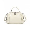 thumbnail image 1 of Burminsa, bolsos de hombro de piel de vaca auténtica con almohada para mujer, bolso cruzado de diseñador de lujo 2025, bolso Boston, bolsos de mano para mujer, 1 of 5