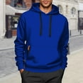 thumbnail image 2 of Vividxx Hoodies For Men 2025 Men's Slim Fit Hooded Sweatshirt Casual Pullover For Fall Winter Daily Wear Comfortable Solid Color Hoodie Comfy Casual, 2 of 5