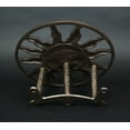 thumbnail image 5 of Zeckos Cast Iron Sun Face Wall Mounted Garden Hose Hanger Garden Decor, 5 of 7