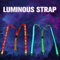 thumbnail image 3 of Men‘s LED Braces Vintage Elastic Y-shape Adjustable Trousers With 3 Clips-on, 3 of 5