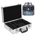 thumbnail image 1 of Transmitter Aluminum Bag, Durable Aluminum Case for Flysky Aluminum Case Box Airplane Remote Controller  for JR/FUTABA/FLYSKY, 1 of 8