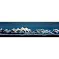 thumbnail image 2 of Leahy, Ike 24x9 Black Ornate Wood Framed with Double Matting Museum Art Print Titled - Grand Teton National Park VIII, 2 of 4