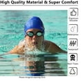thumbnail image 6 of eapsneg 2 Pack Kids Swim Cap for Age 4-12, Durable Silicone Swimming Cap for Boys Girls Youths, Comfortable Fit for Long/Short Hair, 6 of 8