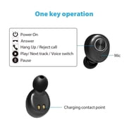 Volkano Sync (Black) True Wireless Earbuds