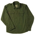 thumbnail image 1 of Rothco Vintage Fatigue Shirts - Olive Drab, 2X-Large, 1 of 6