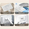 thumbnail image 6 of Snap Grip Mini Mop, Zero Touch Mini Mop, Clever Snap-Grip MiniMop, Disposable Dustmop with Reusable Cloths, 360° Hands-Free Minimop, Clip Mopping Stick for Floor Cleaning(27.56in,1 Cloths), 6 of 8