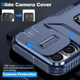 thumbnail image 5 of Fashion Case with Holder Stander Kickstand Drop Resistant Shockproof Case For iPhone 16 Pro (6.3inch), 5 of 7