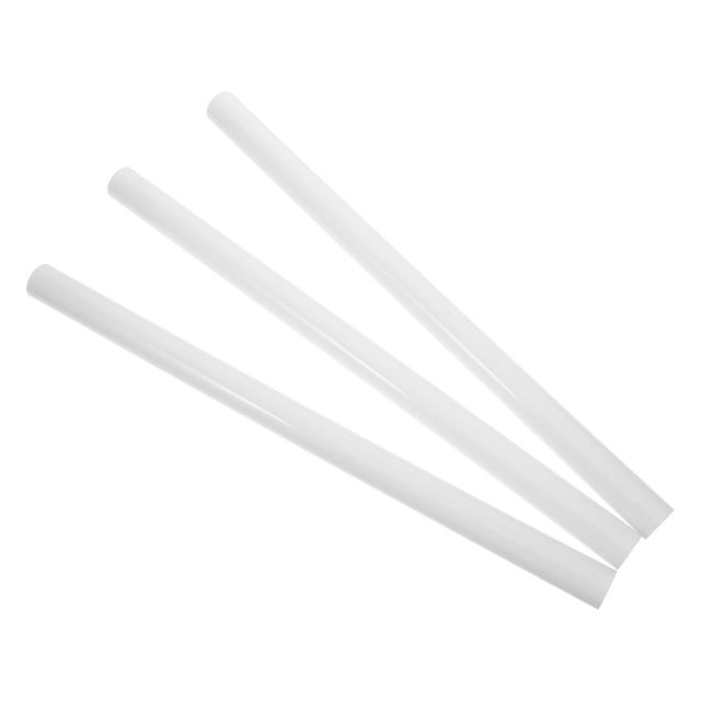 FONDOTIN 3 Pcs Tubes d'Expédition en PVC Blanc avec Capuchons pour Rangement et Transport en Toute Sécurité