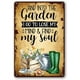 thumbnail image 2 of Placa Metal Vintage para Jardín Pintura Hierro Rectangular Arte Pared Bar 20x30cm, 2 of 9