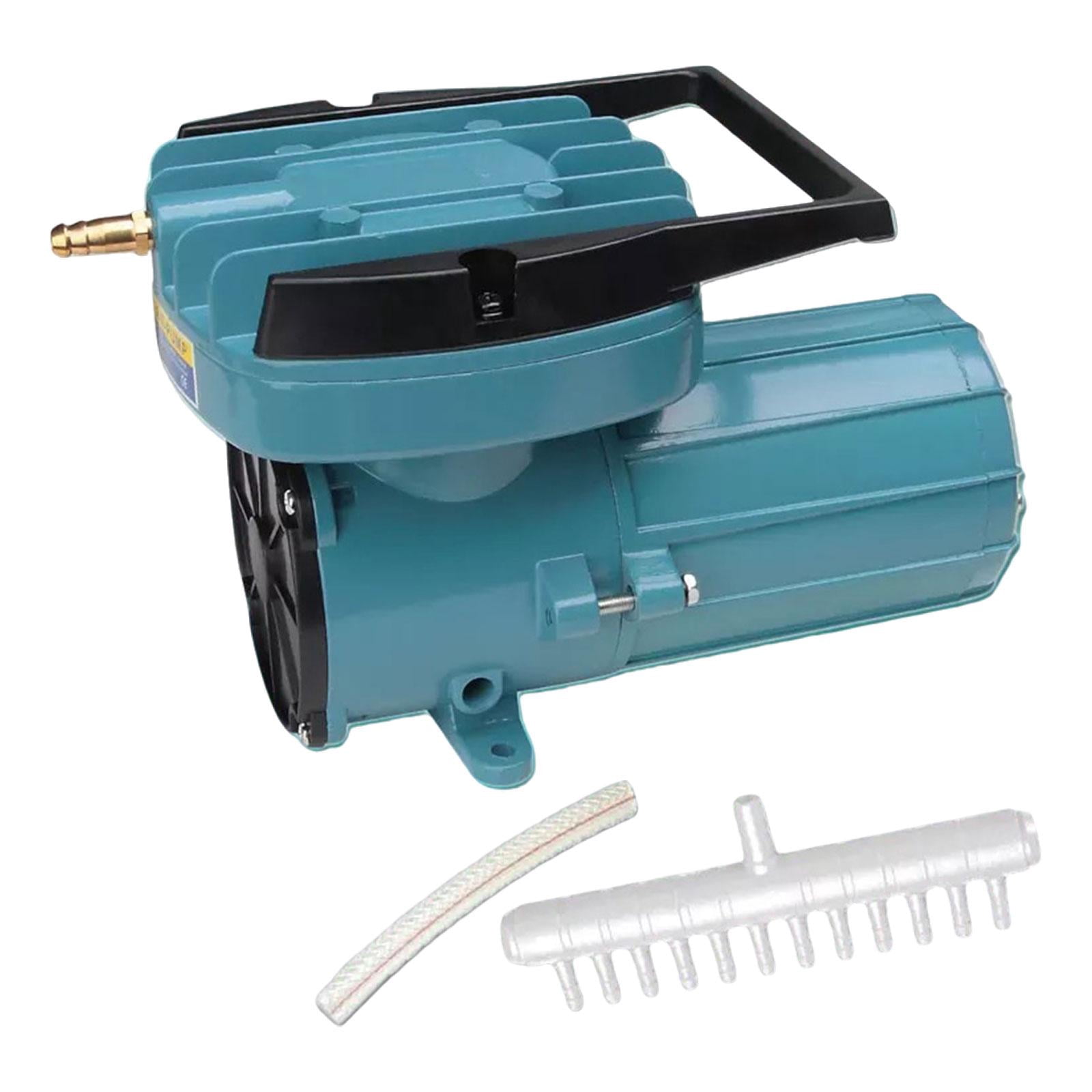 TOOYFUL Aquarium Air Pump DC 12V Pump Tool Accessory Pond Aerator Metal Pump for Outdoor Pond Hydroponics 255x140x165mm