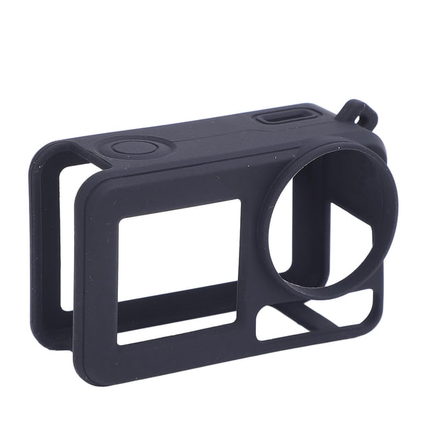 Action 5 Pro Silicone Case Soft Anti Collision Sports Camera Cover with Lens Cap Lanyard