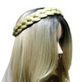 thumbnail image 5 of Fashion Women Braided Wig Hair Hoop Hairpiece Wide Headband Headwear Accessory, 5 of 8