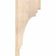 thumbnail image 3 of 3 1/2"W x 10"D x 22"H Pescadero Smooth Corbel, Douglas Fir, 3 of 9