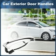 thumbnail image 2 of Mangos de puerta exterior de automóvil Unique Bargains delantero derecho para Kia K2 tono plateado ABS, 1 pieza, 2 of 6