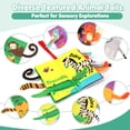 thumbnail image 2 of beiens Baby Books Toys, Touch and Feel Crinkle Cloth Book for Infant Baby 0-3-6-12-18 Months, Early Development Interactive Stroller Soft Toys, Shower Gifts Christmas Stocking Stuffers for Boys Girls, 2 of 5