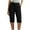 Black, variant on Womens Clothing Cargo Capri Pants for Women Casual Loose-Fit Cuffed Capris Pants Summer Cropped Pants, Zipper Fly with Button Closure with Pockets Beige M at