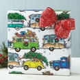 thumbnail image 3 of Current Christmas Vacation Rolled Wrapping Paper - Premium Jumbo 23" x 32' Gift Wrap Roll, 61 Sq ft. Total, 3 of 6