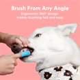 thumbnail image 4 of 2-Pack Soft Silicone Dog Toothbrushes - Gentle 360º Brushing Kit for Small & Large Pets, Recyclable, Easy to Use Finger Toothbrush for Effective Dog Teeth Cleaning, 4 of 5