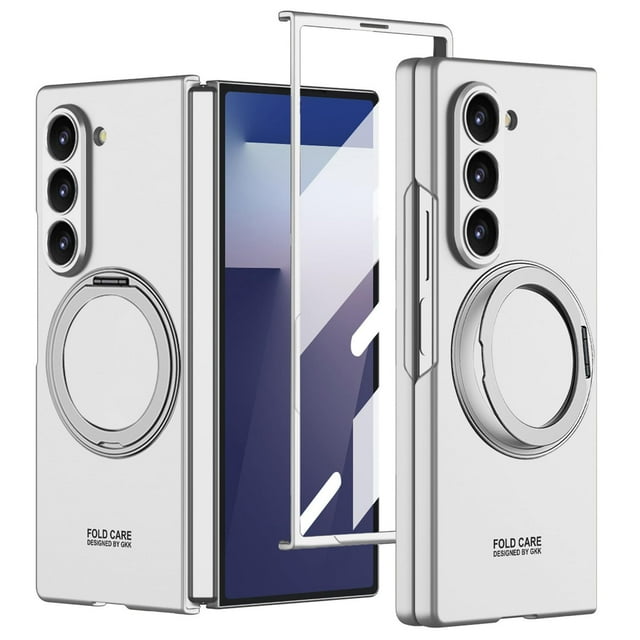 Funda para teléfono celular YQODSZ Galaxy Z Fold 7 con anillo magnético