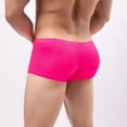 thumbnail image 2 of Aayomet Mens Boxer Briefs Mens Briefs with Pouch Soft Low Rise Underwear Stretch Tagless Bikini,Hot Pink XL, 2 of 5