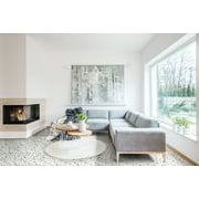 Live Life Mosaic Peel and Stick Vinyl Floor Tile 12” x 12” - Self Adhesive Floor Tile – 20 Tiles/Pack, Covers 20 Square Feet